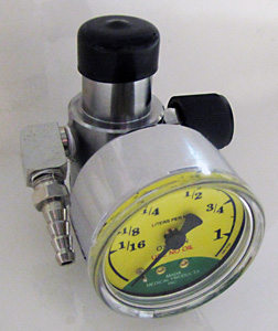 Regulator Oxygen Adjustable flow (1/16-1 LPM) by MADA Medical Products, Inc.  ID 1309A-1